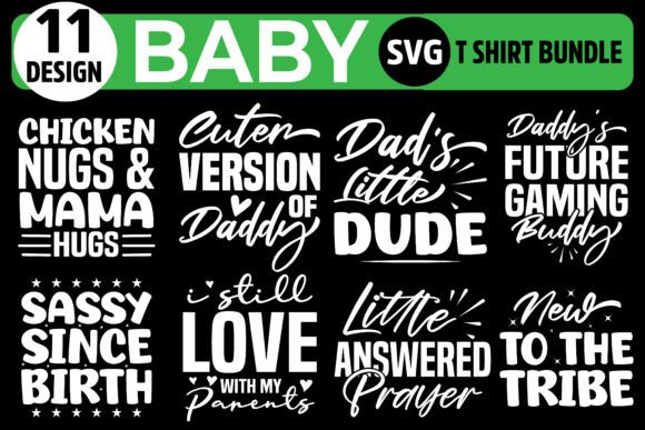 Cute Baby Quotes SVG Bundle