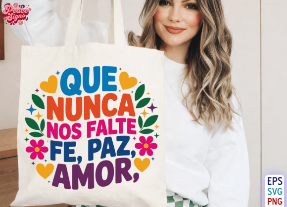 Fe, Paz, Amor Graphics for Crafts