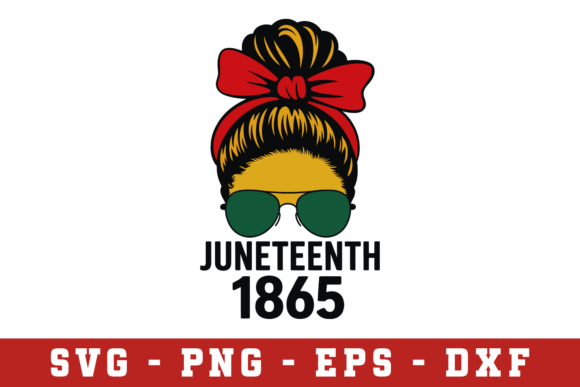 Juneteenth 1865 Svg Cut File for Graphics and Crafts
