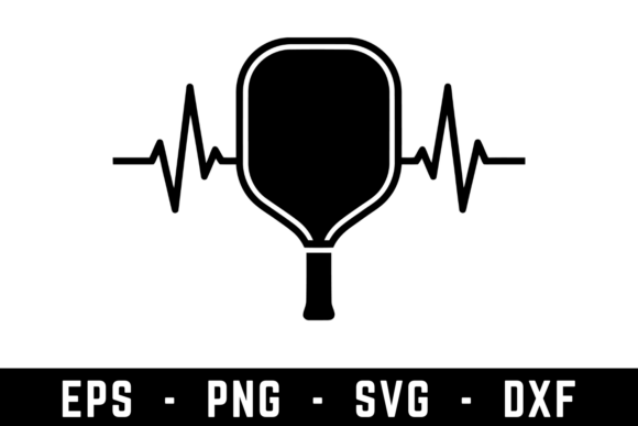 Pickleball Svg Cut File for Crafts and Graphics