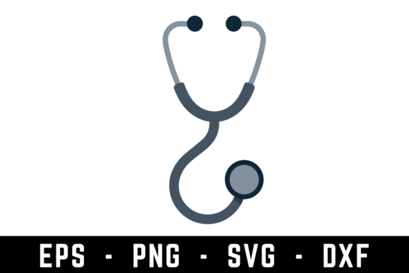 Stethoscope Svg Design Graphics for Crafts